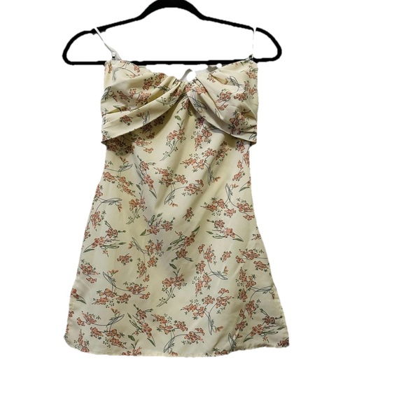 Princess Polly Irena Strapless Mini Dress Floral US Sz 2 Cottagecore fairycore - Picture 4 of 12